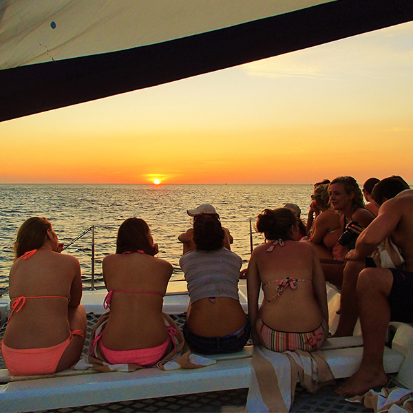 Indulge in a mesmerizing catamaran cruise along the scenic Guanacaste coast with opportunities to swim, snorkel, and kayak. 