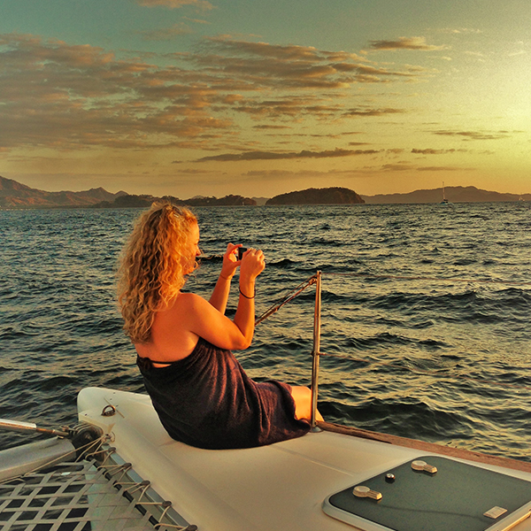 Indulge in a mesmerizing catamaran cruise along the scenic Guanacaste coast with opportunities to swim, snorkel, and kayak. 